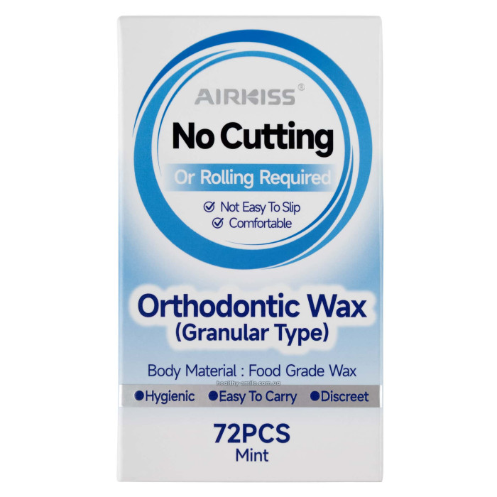 Wax for braces granulated, 72 pcs